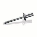 Aluminum/Aluminum 5/32" .251-.312 ABA-55-CE Goebel Closed End Blind Rivet,  500 Qty