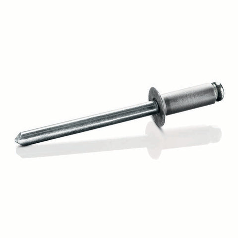 Stainless Steel/Stainless Steel 1/8" .063-.125 ICI-42 Goebel Open End Blind Rivet,  1000 Qty