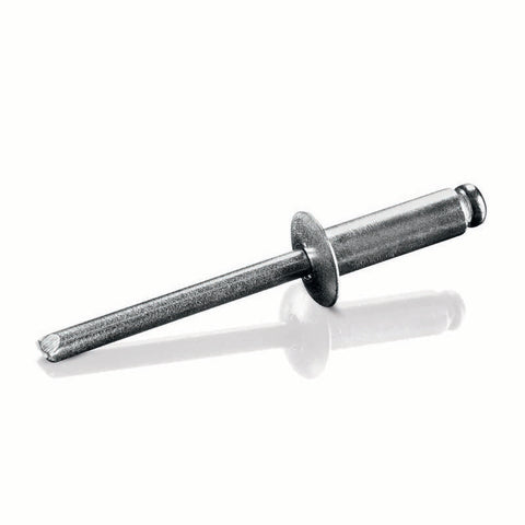 Stainless Steel/Stainless Steel 1/4" .126-.250 JBJ-84 Goebel Open End Blind Rivet,  250 Qty